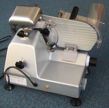 meat slicer - rear view