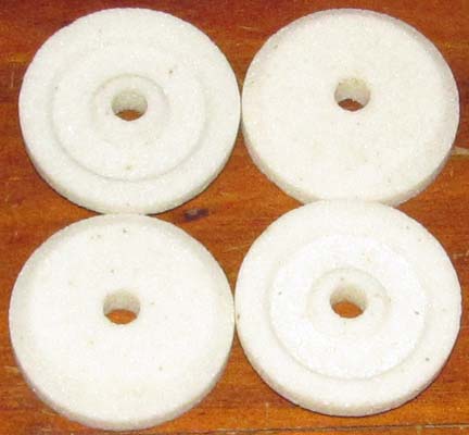 Meat slicer grindstones