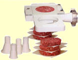 Patty attachment hamburger press