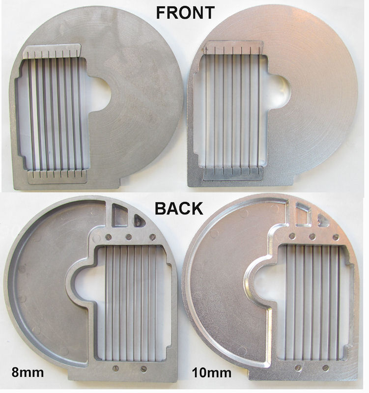 French fries discs for ROVTEX vegetable cutter / food processor HLC-300