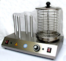Hot dog warmer