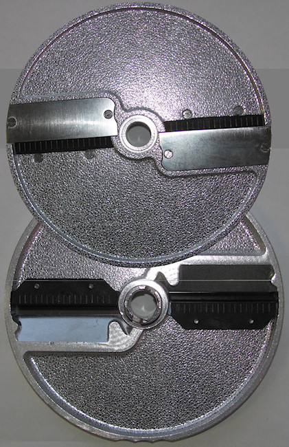 Julienne slicing disc, 4mm, aluminum base